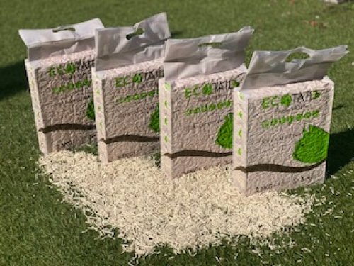 Kattenbak vulling Ecotail, 4 pakken a 2,3 kg